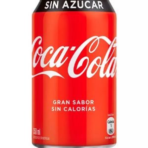 Coca cola sin azucar 350cc