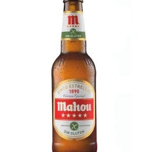 Mahou sin gluten 5.5° 330cc