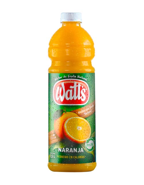 Nectar watts naranja 1.5 l
