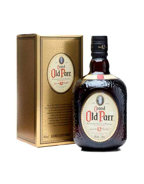 Whisky grand old parr 12 años 750cc