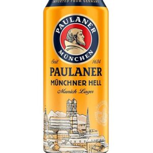 Paulaner münchner hell lata 500cc