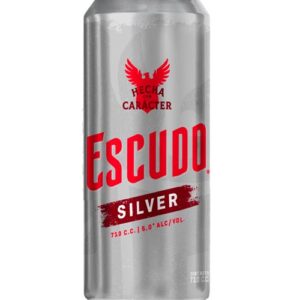 Cerveza escudo silver lata 710cc